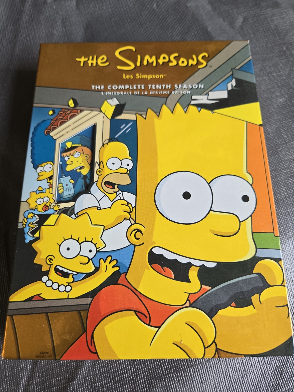 The Simpsons - The Complete Tenth Season (Yellow)